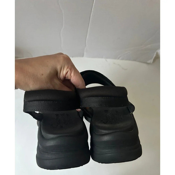 Skechers D'Lux Walker Sandals black size 8 - Picture 4 of 10